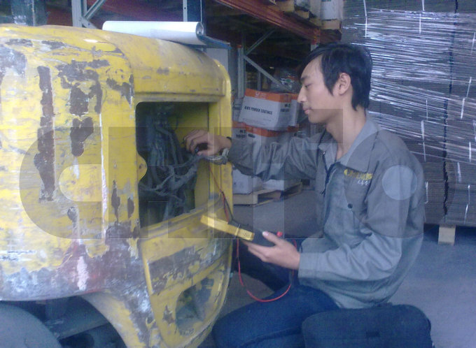 現代電動叉車維修